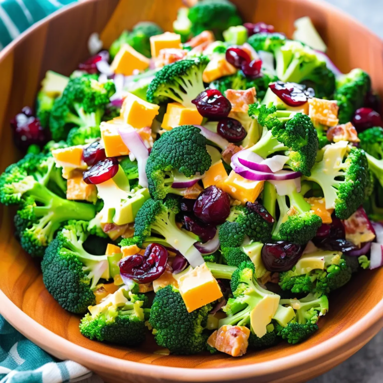 Cheddar Broccoli Salad
