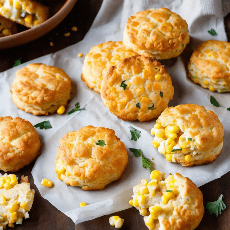 Cheddar Corn Biscuits