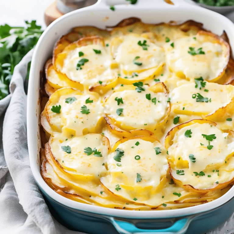 Cheesy Scalloped Potatoes