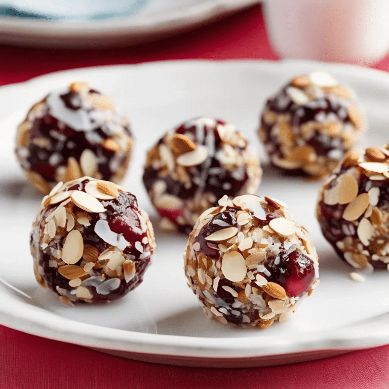 Cherry-Almond Balls