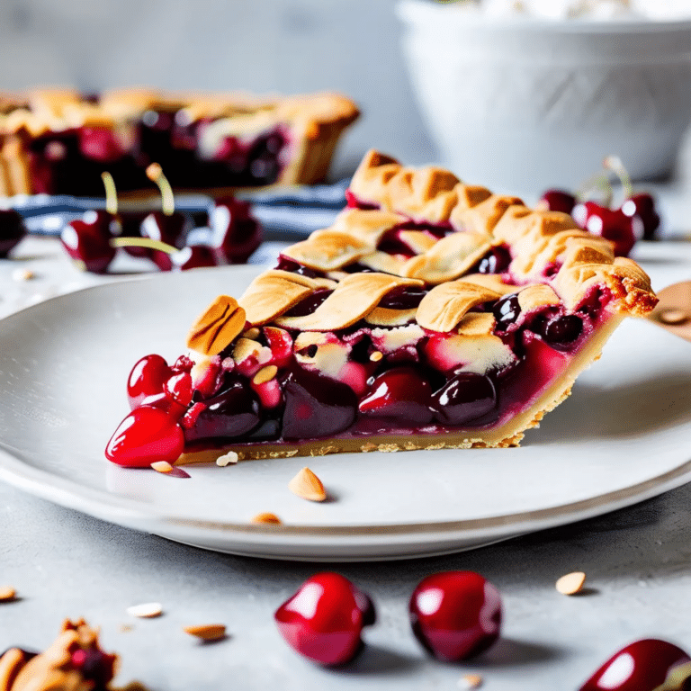 Cherry Almond Pie