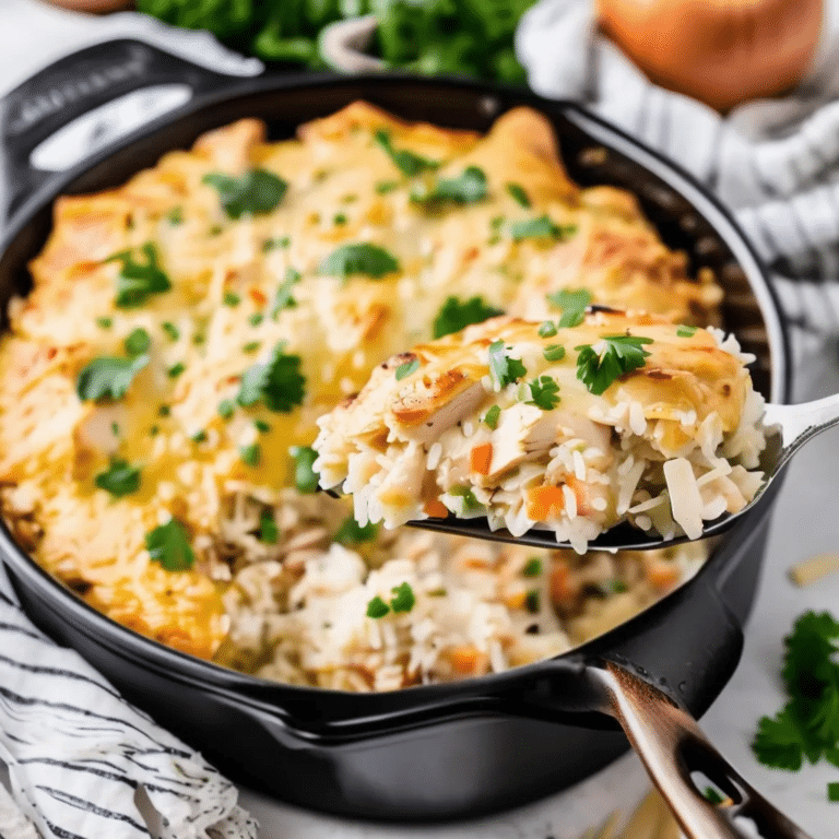 Chicken And Rice Casserole