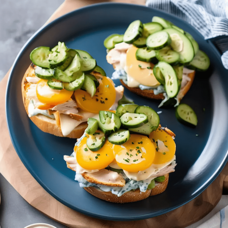 Chicken Bagel Melts