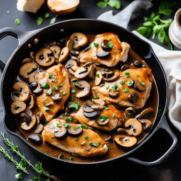 Chicken Marsala