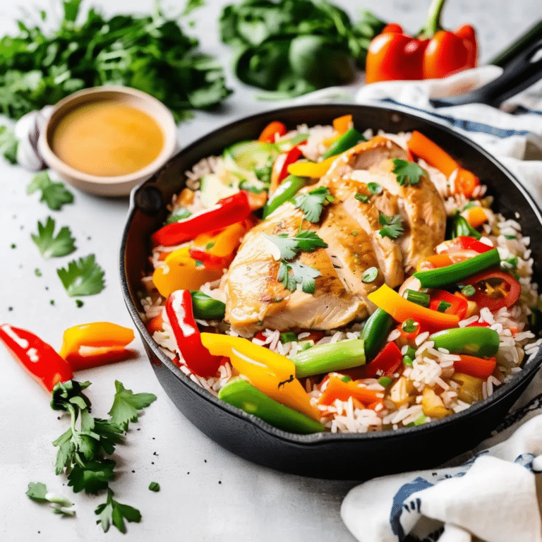 Chicken Rice Skillet