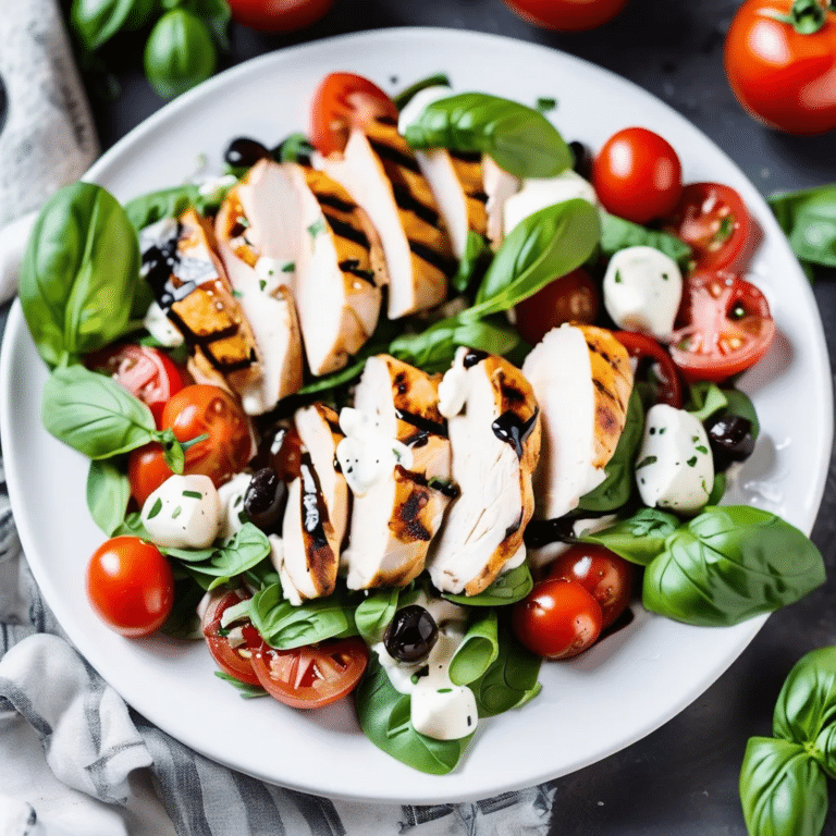Chicken Salad Caprese