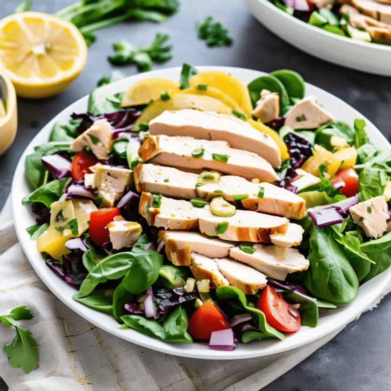 Chicken Salad with Dijon Vinaigrette