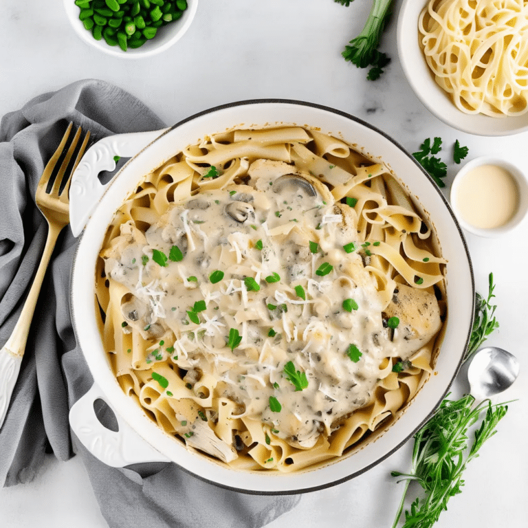 Chicken Tetrazzini