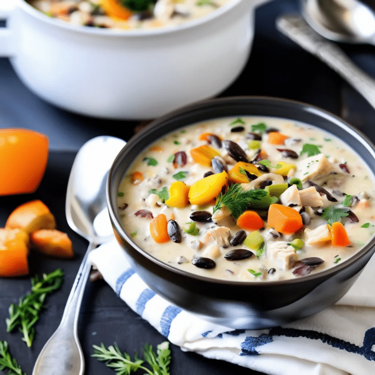Chicken Wild Rice Chowder