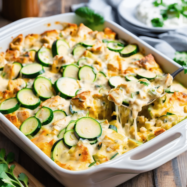 Chicken Zucchini Casserole