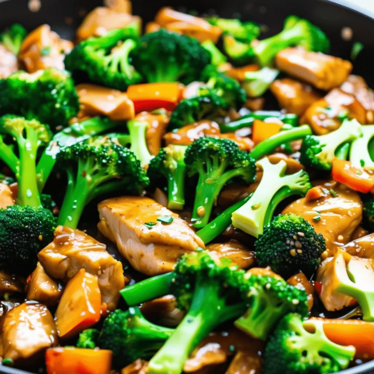 Chicken and Broccoli Stir-Fry