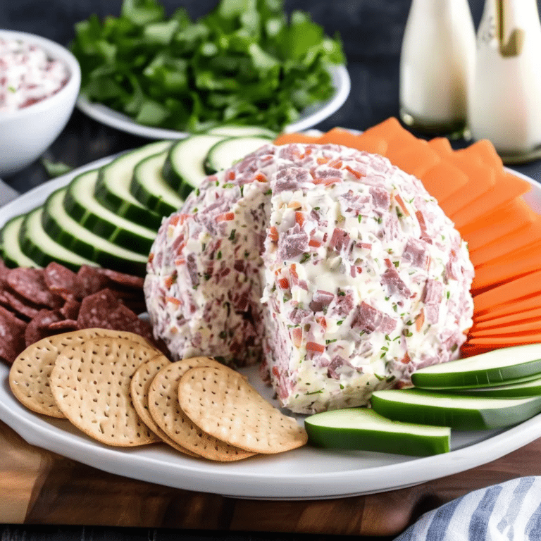 Chipped Beef Cheese Ball