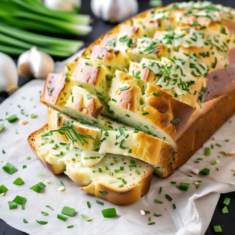 Chive Garlic Bread