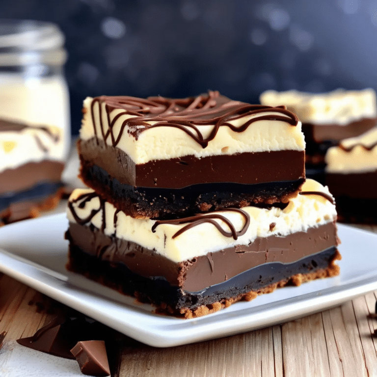 Chocolate Cheesecake Bars
