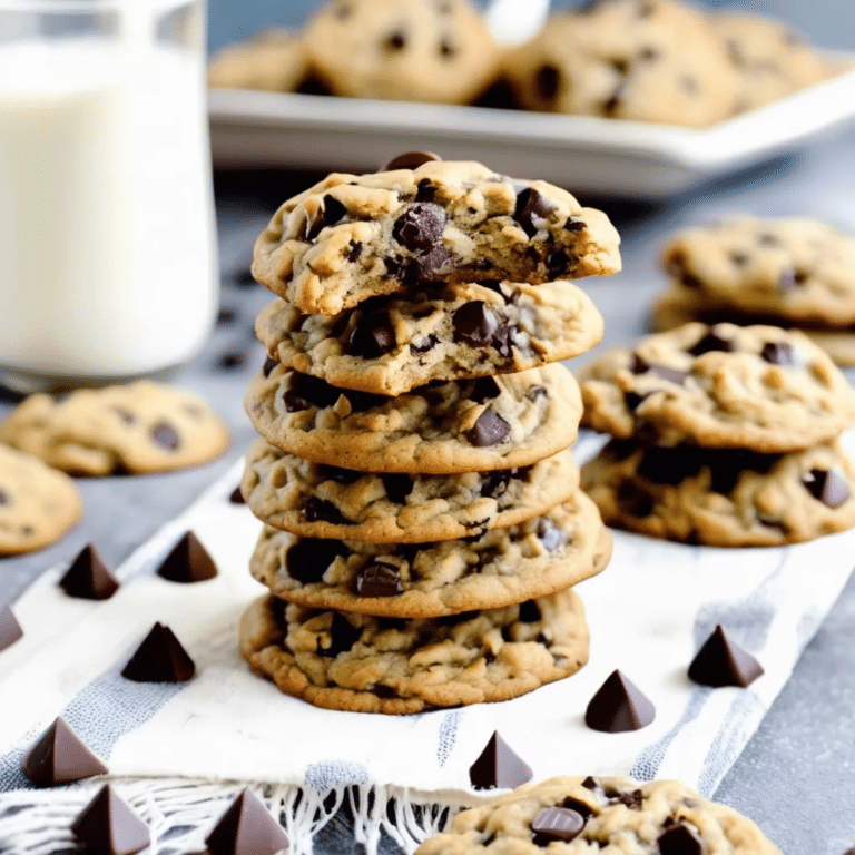 Chocolate Chip Oat Cookies