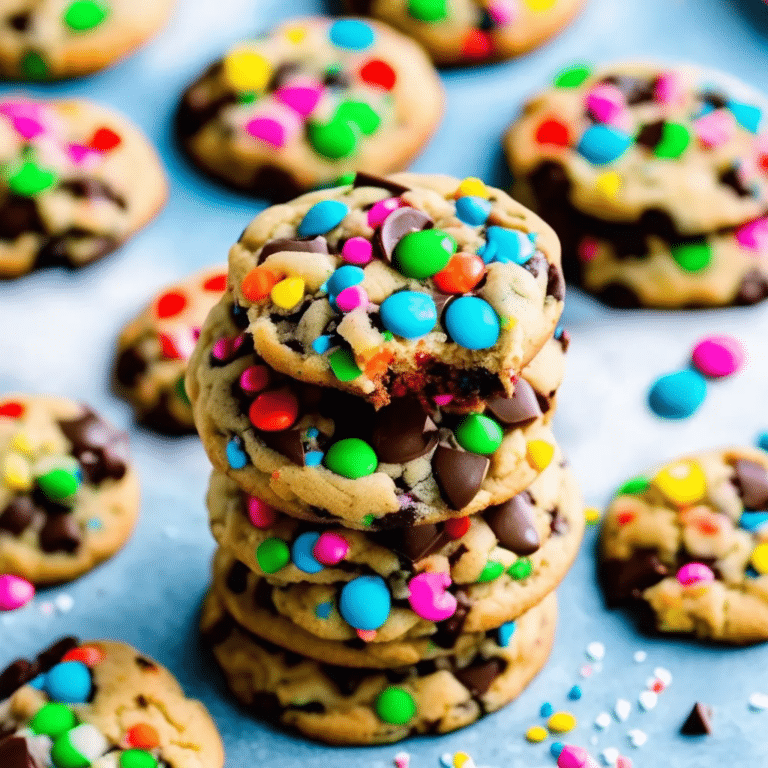 Chocolate Chip Sprinkle Cookies