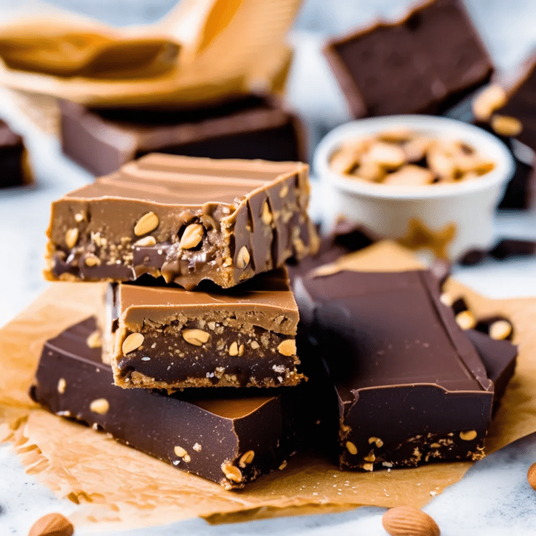 Chocolate Peanut Butter Protein Bars