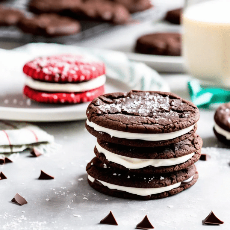 Chocolate Sandwich Cookies