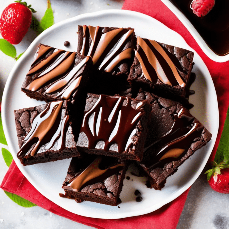 Chocolate Syrup Brownies
