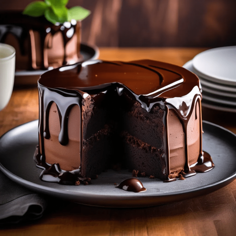 Chocolate Truffle Cake