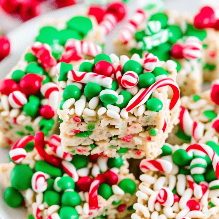 Christmas Rice Krispie Treats