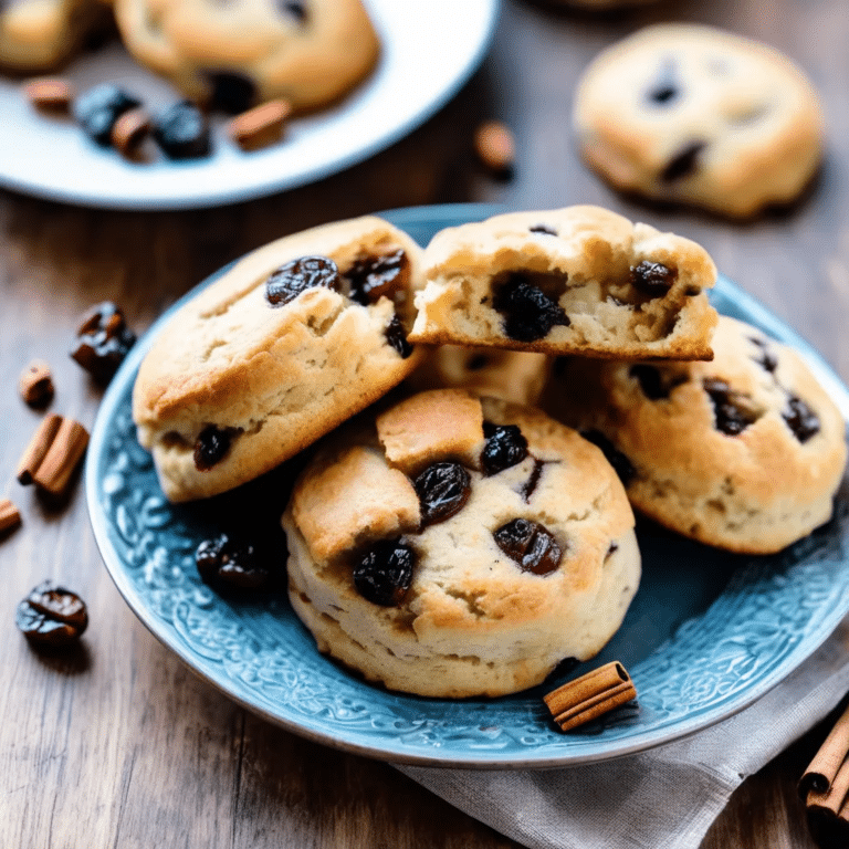 Cinnamon Raisin Biscuits