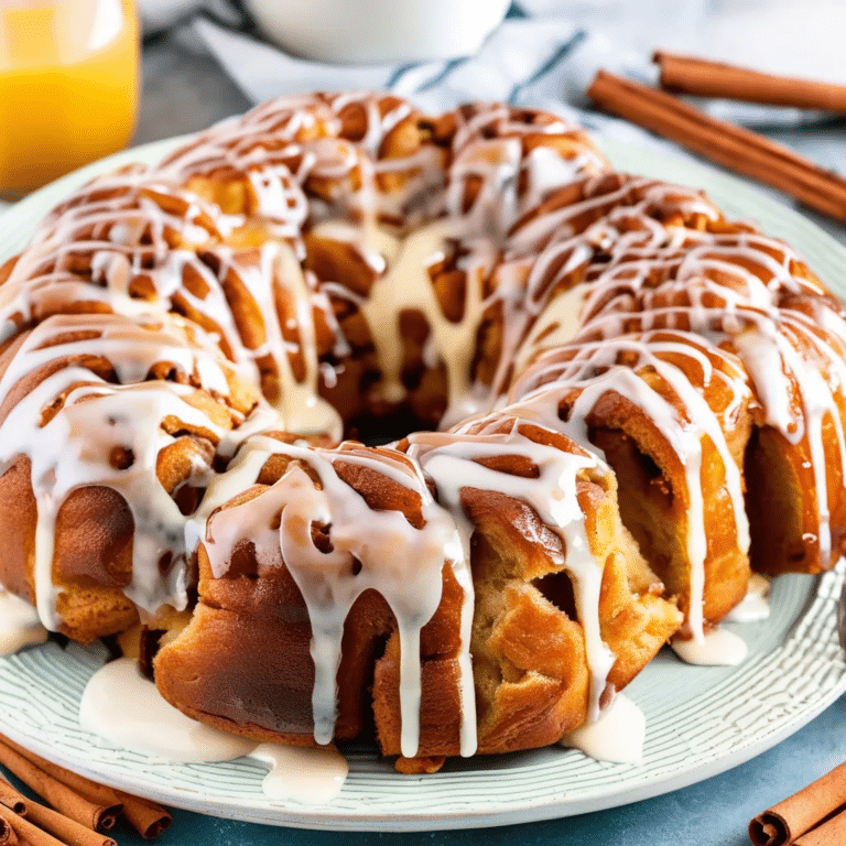 Cinnamon Roll Monkey Bread