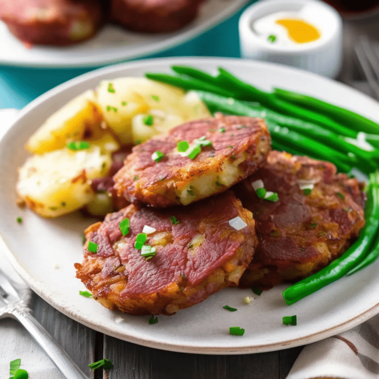 Corned Beef Hash Cakes