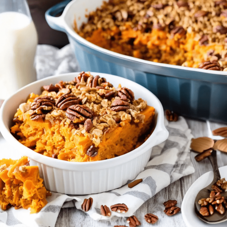 Cornflake Sweet Potato Casserole