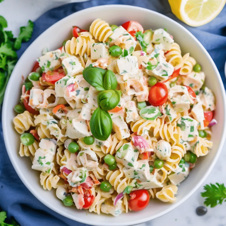 Crab Pasta Salad