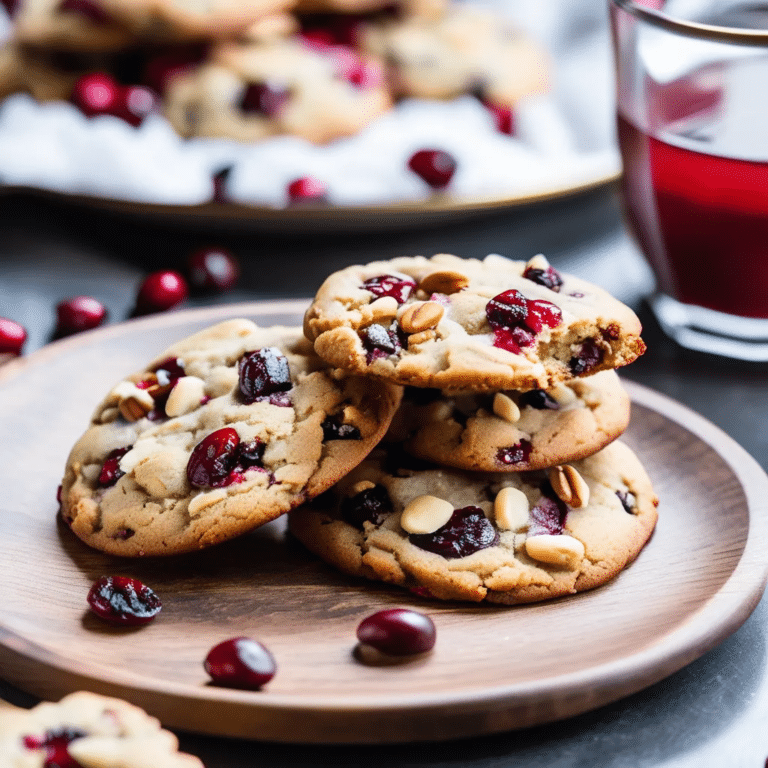 Cranberry Nut Cookies