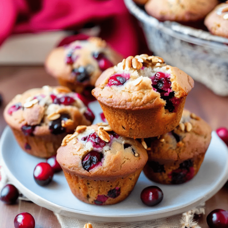 Cranberry Nut Muffins