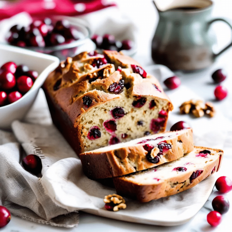 Cranberry Walnut Bread