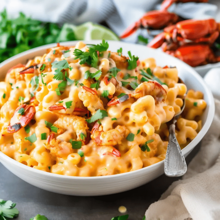Crawfish Mac and Cheese