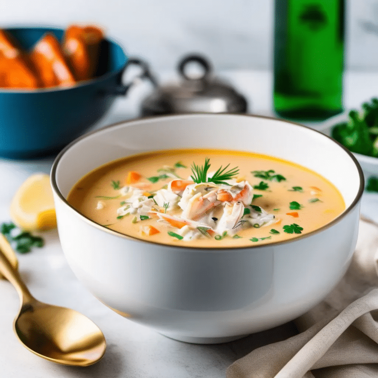 Creamy Crab Soup