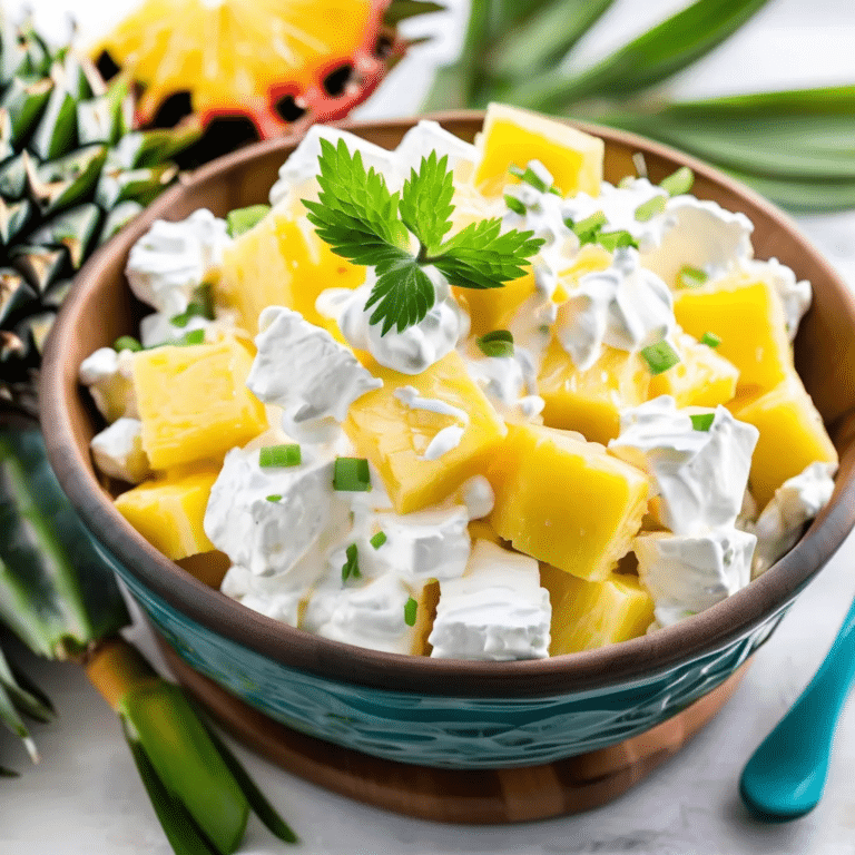 Creamy Pineapple Salad