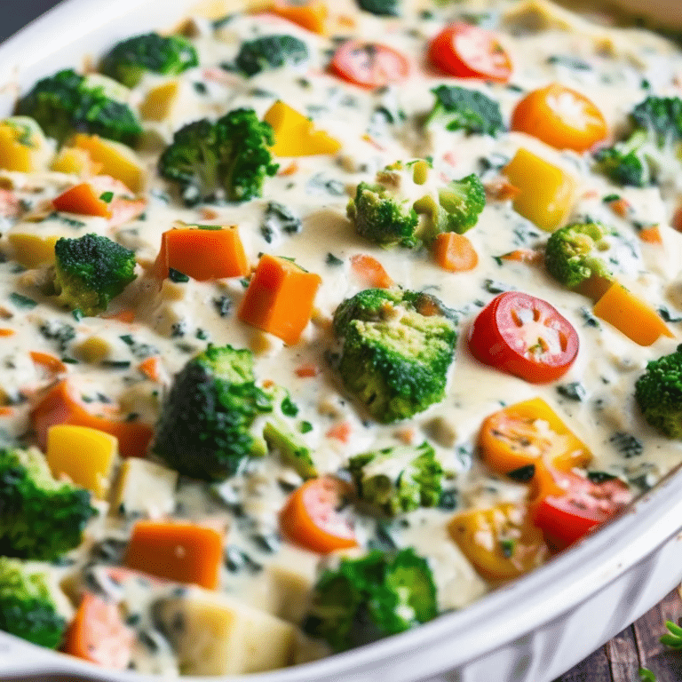 Creamy Vegetable Casserole
