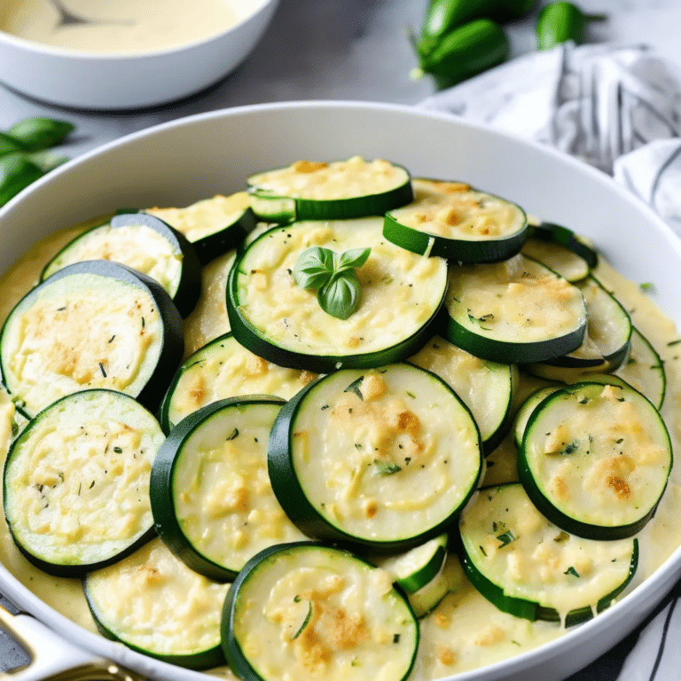 Creamy Zucchini