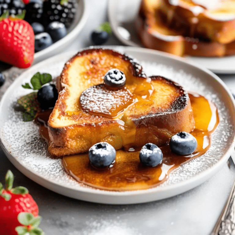 Crème Brûlée French Toast