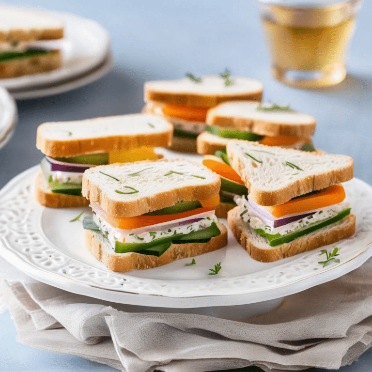 Crisp Finger Sandwich