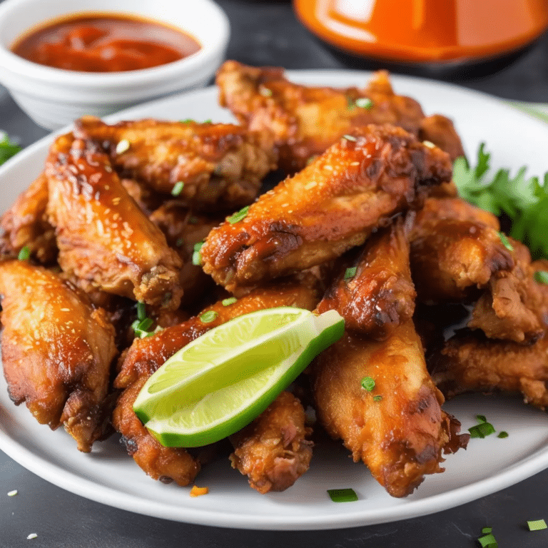 Crispy Baked Chicken Wings