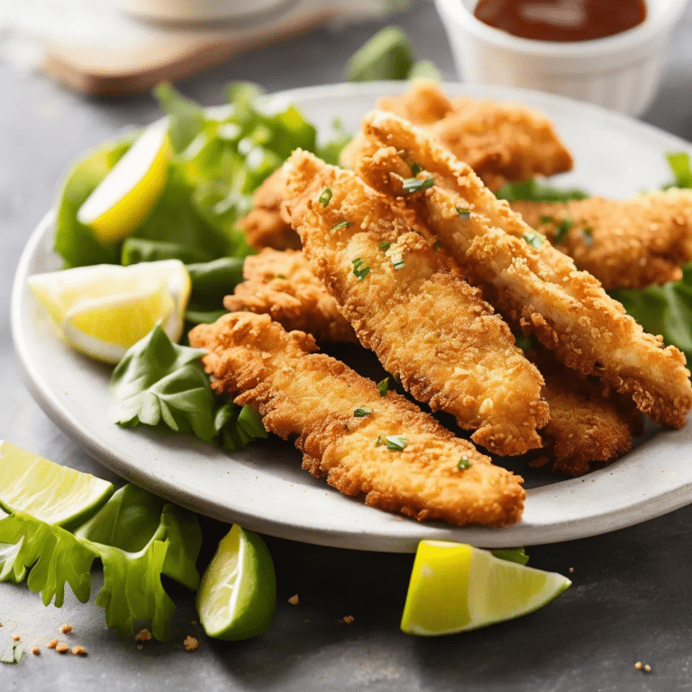 Crispy Chicken Strips