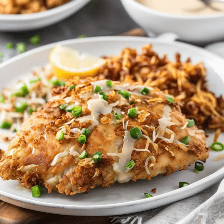 Crispy Onion Chicken