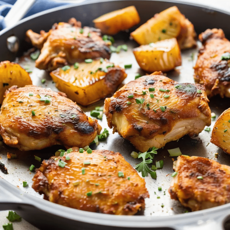 Crispy Oven Baked Chicken Thighs