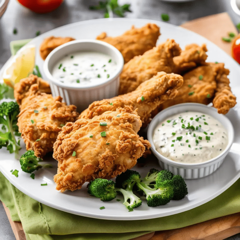 Crispy Ranch Fried Chicken
