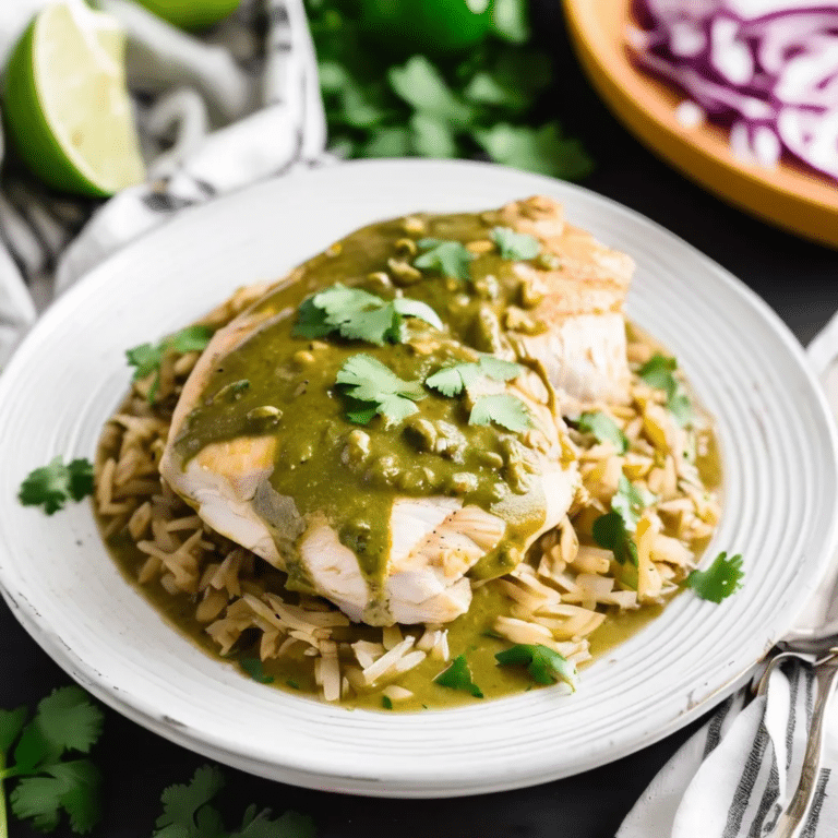 Crockpot Salsa Verde Chicken