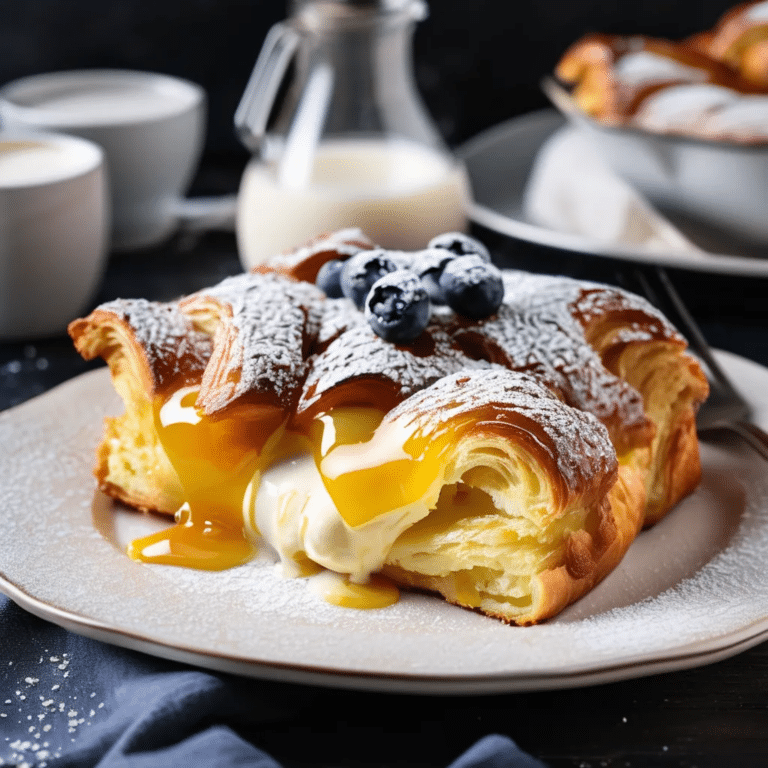 Croissant French Toast Bake