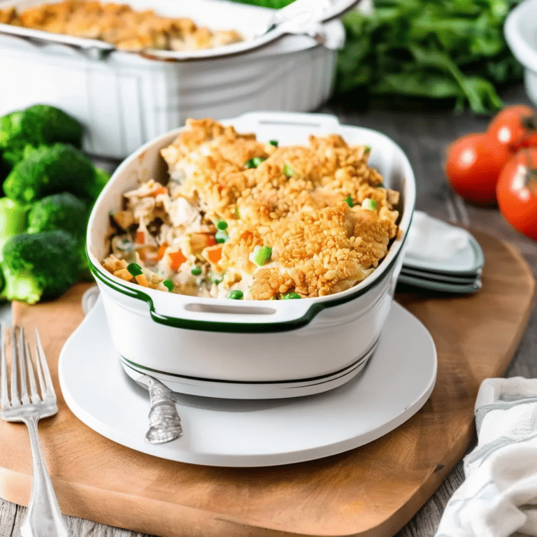 Crunchy Chicken Casserole
