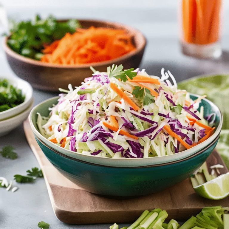 Crunchy Cool Coleslaw