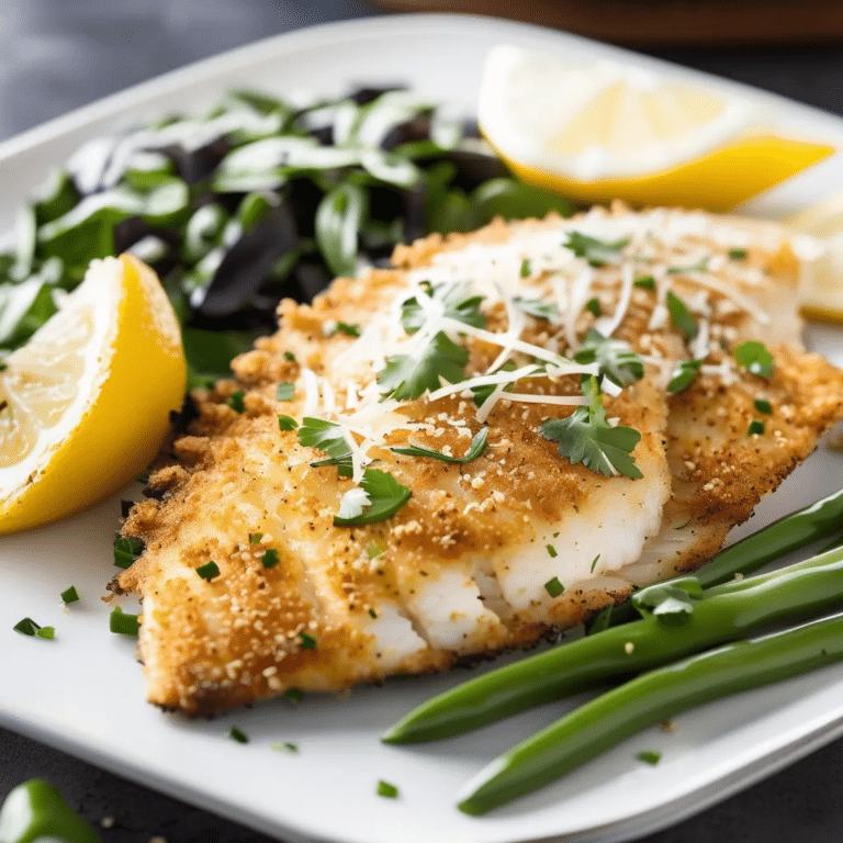 Crunchy Oven-Baked Tilapia